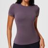 Slim Fit Sports Short Sleeve – Quick Dry Athletic Shirt  – Sweat Wicking & Stretchy – Ideal for Crossfit Pilates Daily Training