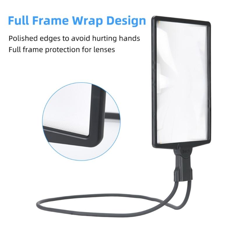 High Definition Magnifier with Handheld Neck Design for Precise Tasks In Electronics Repair and Crafting Comfortable Wear