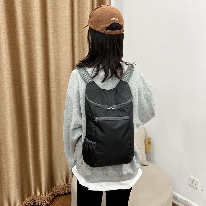 Lightweight Foldable Backpack with Custom Logo - Perfect for Travel, Advertising, or School