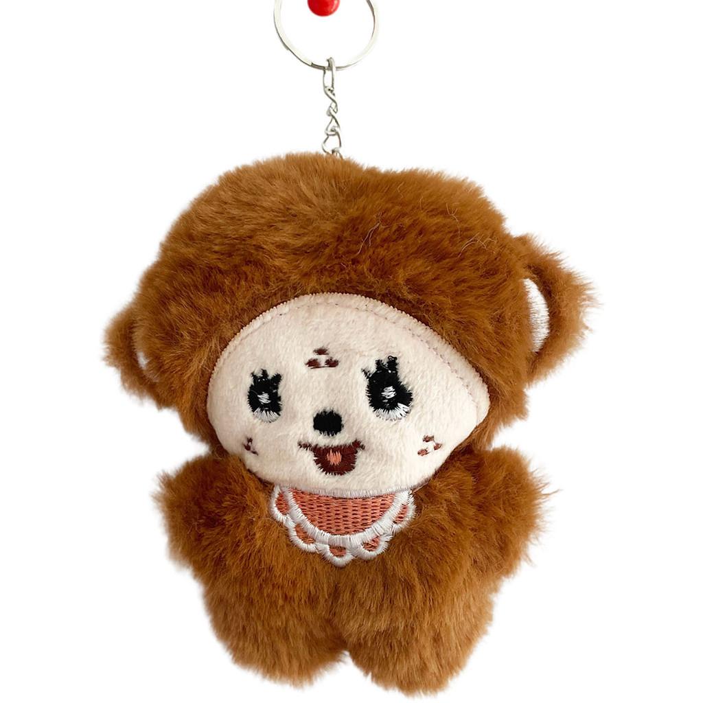 

Plush Monchhichi Plush Toy With Pp Cotton Filling For Kids Gift And Backpack Decoration