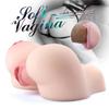 Nové sexuální hračky pro muže 3D realistické silikonové sexuální zadek Vagina Anální Pussy Doll Doll
