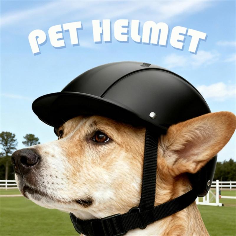 Light weight Pet Safety Helmet For Small Breeds Outdoor Activity Comfortable Breathable Structure