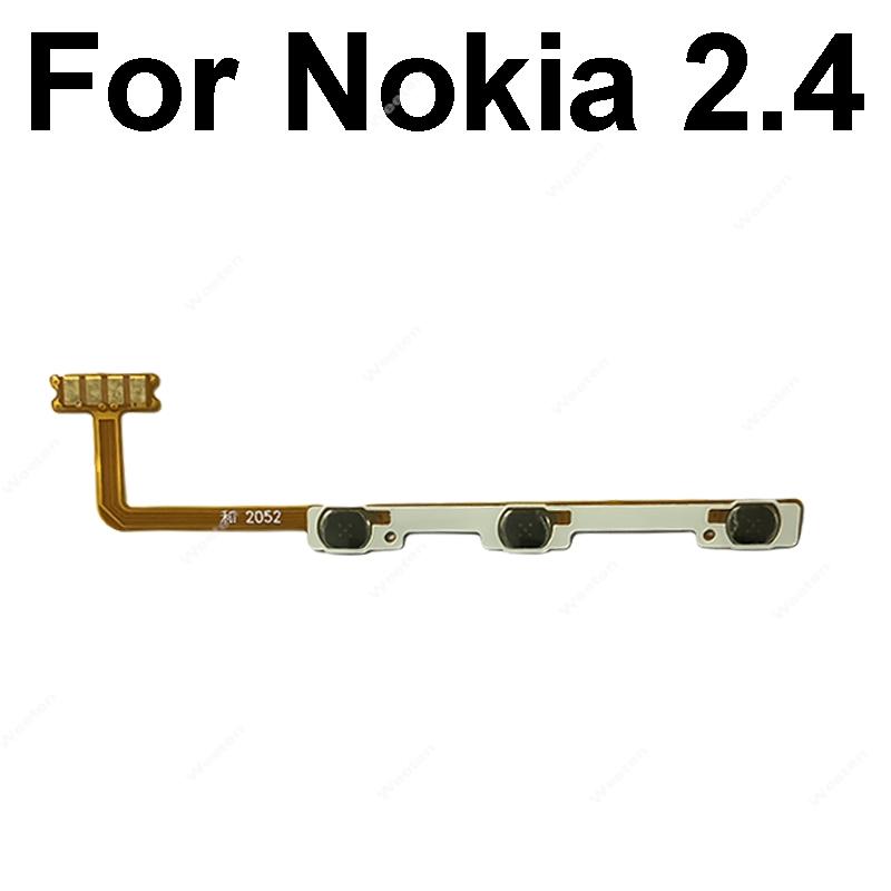 Per Nokia 2.2 3.2 4.2 6.2 7.2 1.3 2.3 5.3 8.3 1.4 2.4 3.4 5.4 Tasto Laterale Volume Accensione Cavo Flessibile