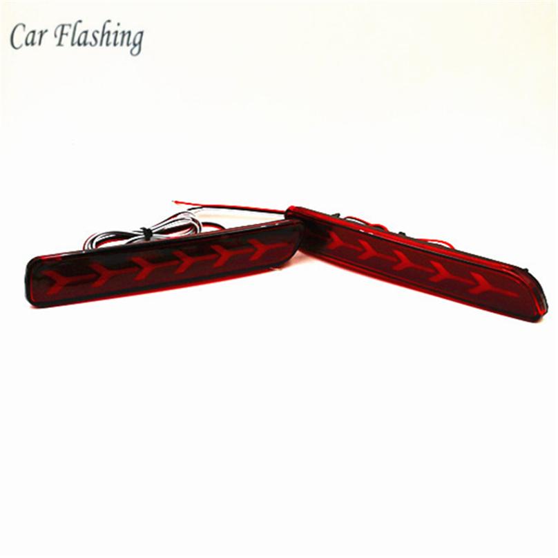 Car Flashing 2 Pcs For Suzuki Ertiga Alivio Ciaz Vitara S-Cross SX4 Splash LED DRL Rear Bumper Light Brake Tail Lamp Drl Driving