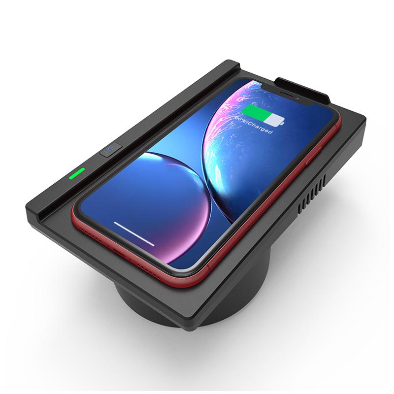 Car Wireless Charger Fast Phone Charger Center Console Charging Holder Charging Plate Trim for BMW X5 F15 X6 F16 F85 F86