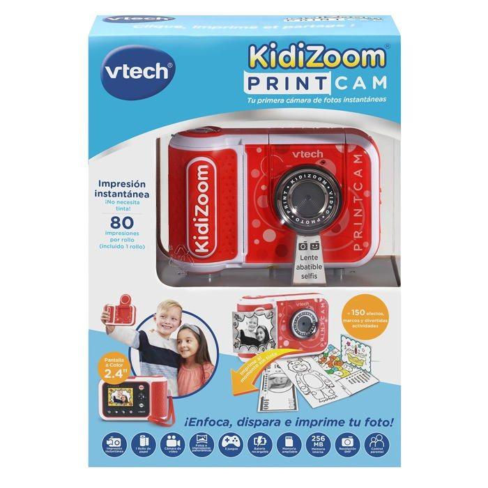 Appareil photo instantané - vtech - 80-549187 - 5 mp - écran couleur 2,4'' - rechargeable usb