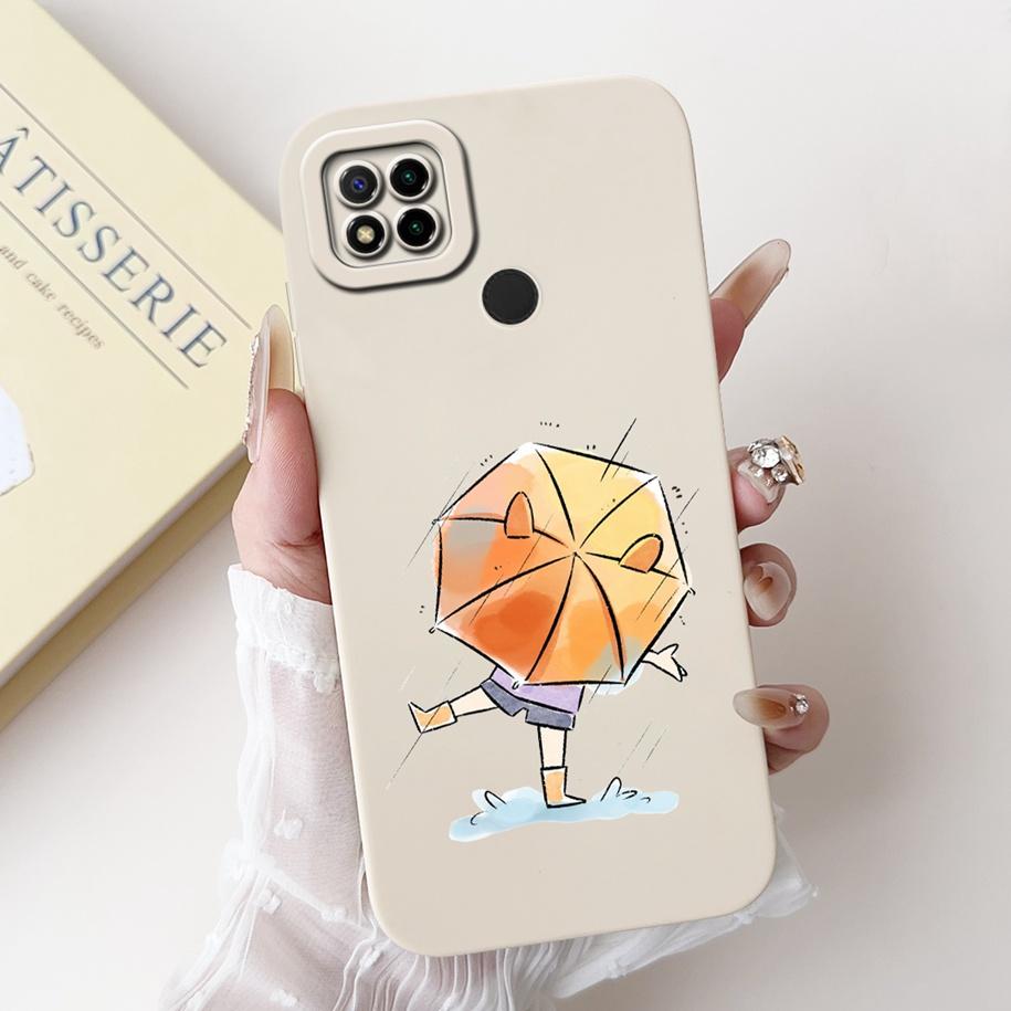 For Xiaomi Redmi 9C NFC Case For Redmi 10A Sport Cover Fashion Flower Fundas For Redmi 9 Activ 9C Anti-Drop Soft Silicone Bumper
