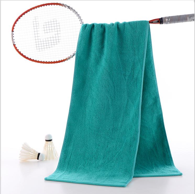 Cotton sports towels, gym yoga, outdoor running, sweat-absorbing sports towels can be done