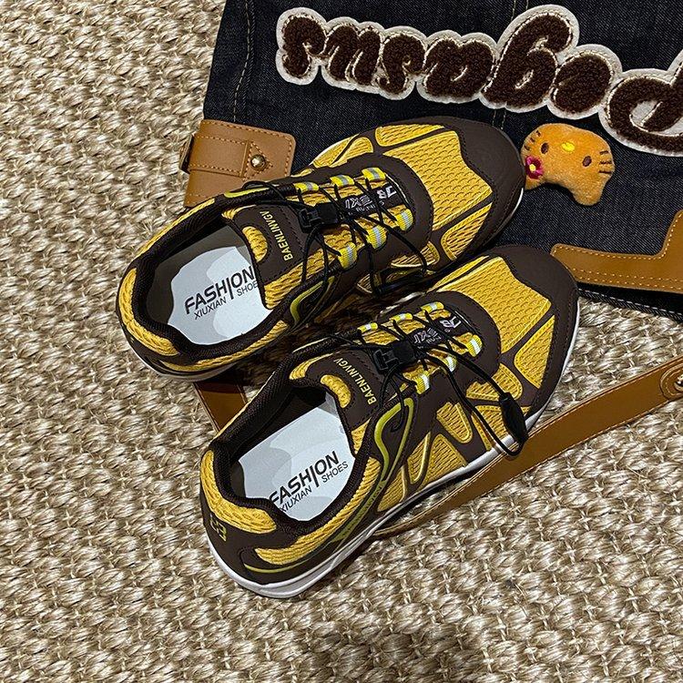 The Version Is Really Fragrant~ Summer's New Small Ballet Training Shoes for Women's 2025 One-pedal Non-slip Mountaineering Sneakers Tide