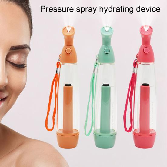 Mini Travel Steamer Handheld Facial Mist Sprayer 150ml Refillable Misting Bottle for Refreshing Face And Body