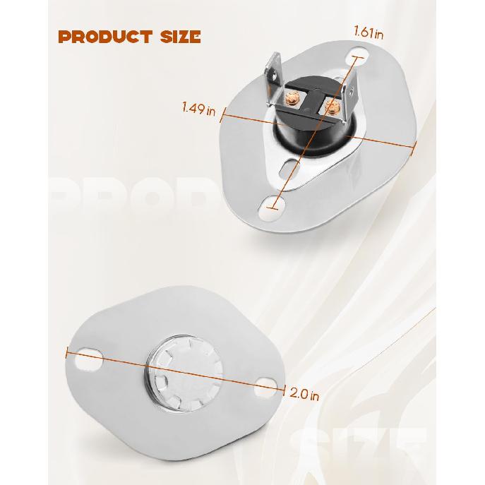 20162904 Limit Switch 150°/110° Primary Fit for Goodman Furnace, Replace L40-524