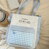 Cartoon Shoulder Bag Student Lightweight Crossbody Bag