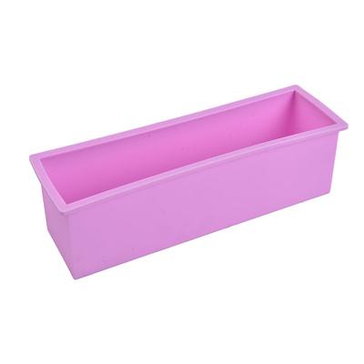 1200G Silikon Seife Form Rechteckigen Toast Loaf Form Handgemachte Form Seife Werkzeug