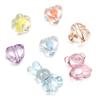Acrylic Transparent Animal Rabbit Bear Heart Beads for DIY Jewelry 20 Pcs