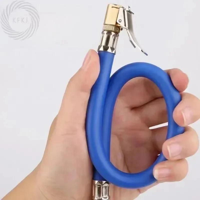 Voor Bandenspanningspistool met Verlengingsrubberen Slang Auto Motorfiets Fiets Reparatieonderdelen Luchtcompressor Opblaasslang