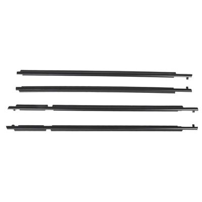 4Pcs Window Seal Weatherstrip 75720 42030 Black Waterproof Sturdy Window Weatherstrip Belt Kit For RAV4