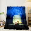prince In The Stars Blanket Flannel Blanket for bed, sofa, Camping, Hiking, Picnic Essentials, gift for family Fan gifts