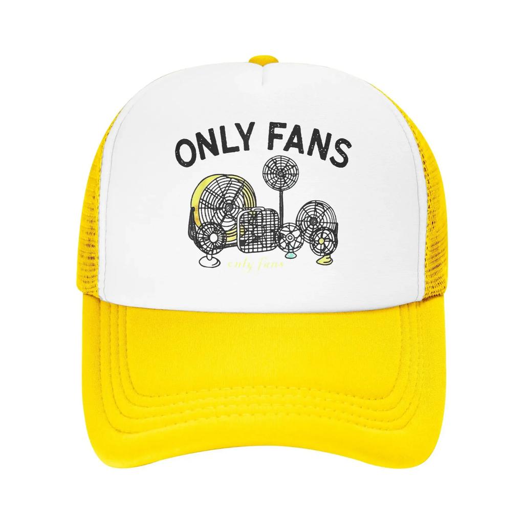 OnlyFans Only Fans Enthusiast Merch Mesh Foam Trucker Hat Summer Cooling  Mesh-back Baseball Cap Casual Adjustbale