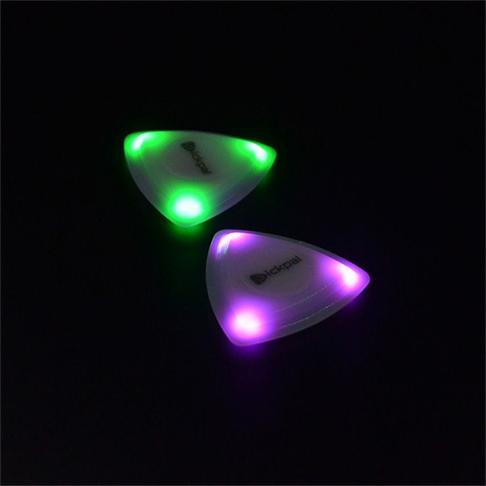 High-Sensitivity Luminous Pick Guitar Touch Guitar Glowing Plectrum Guitar LED Pick  Bass Ukulele