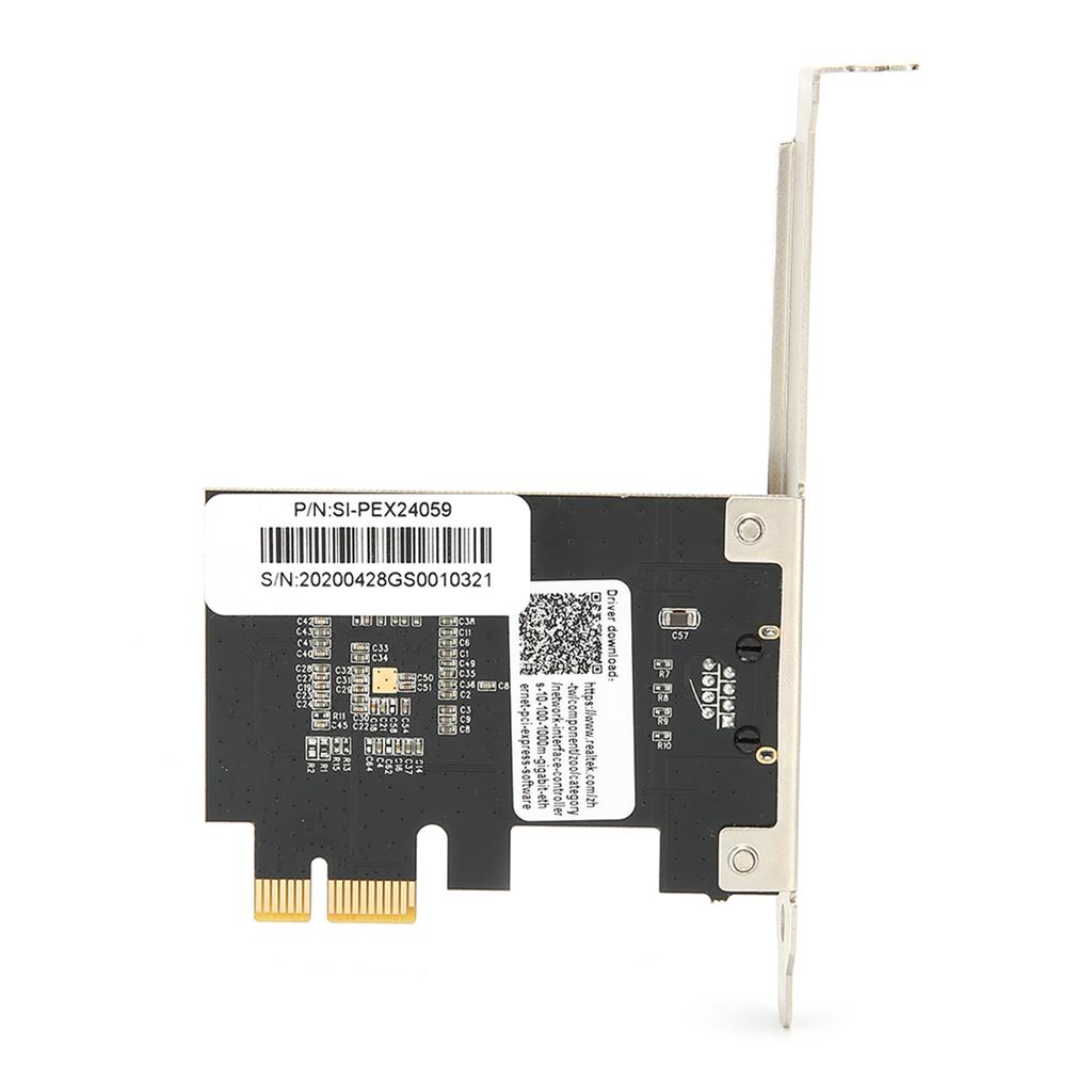 Netzwerkkarte Desktop-Computerzubehör Kabelgebundener Port PCIE auf Gigabit 2,5G 2500M für Halbduplex