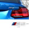 BBKI7 3D Emblem Car Fender Side Rear Trunk Badge M Logo Sticker Number Decal For BMW M1 M2 M3 M4 M5 M6 M7 Performance Auto Accessories