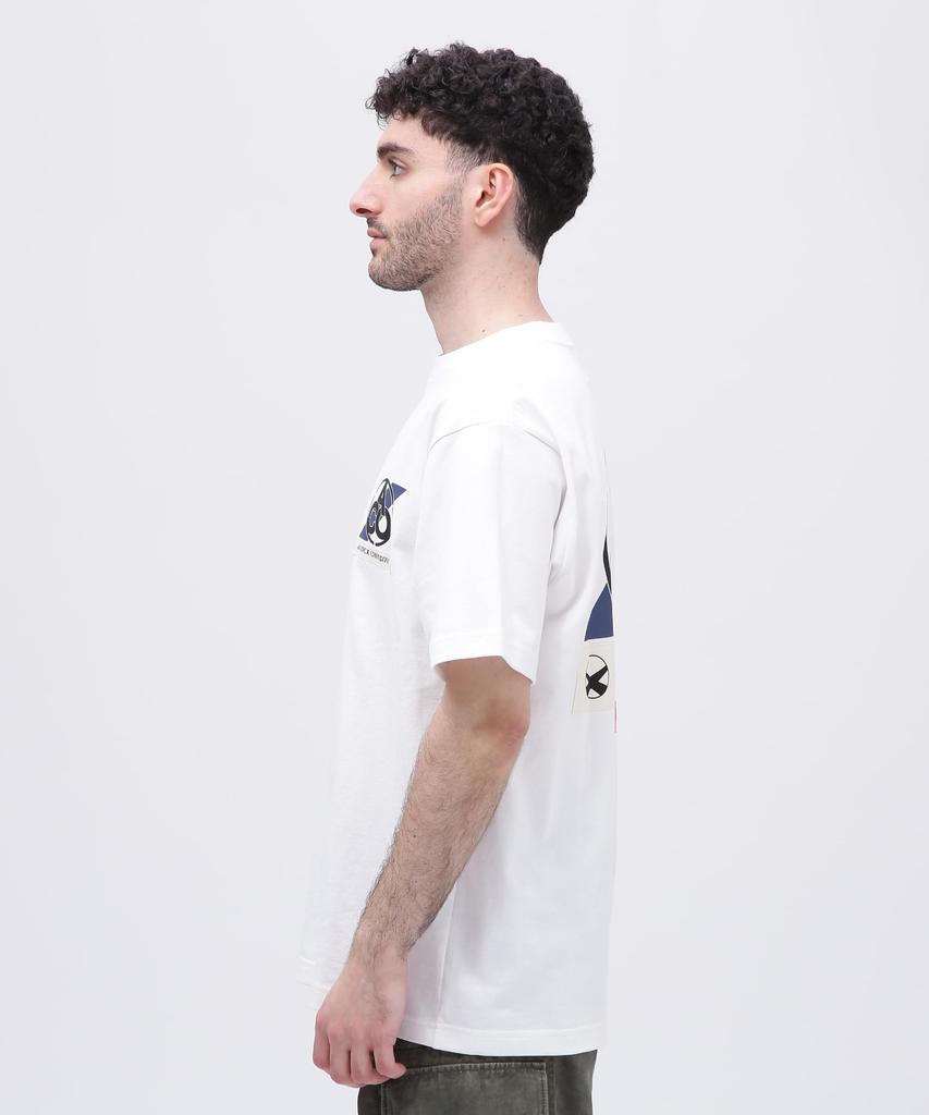 Avirex CROSSOVER PATCH T-SHIRT, Men's, Size M, 030, White, 783-4234002