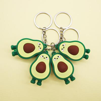 Creative Simulation Donut Toast Key Ring Banana Mini Phone Bag Pendant Keychain~