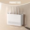 WiFi Router Aufbewahrungsbox Wandmontage Bohrlos Hängendes Regal Box für Home Office und Hotel