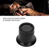 2pcs Watch Repairing 5X Magnifying Glass Loupe Handheld Watch Repairing Tool