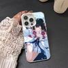 Genshin Impact Flins Columbina Colorful Phone Case Silver Suitable For iPhone 12 11 13 14 15 16 17 Max Pro Plus X XR XS