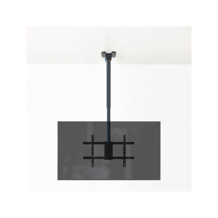 TooQ LPCE1186TSLI-XL-B Soporte de Techo para Monitor/TV 43"-86" Negro