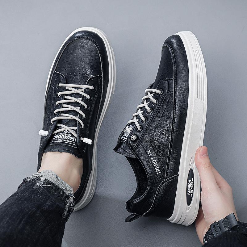 

Men S Casual Cool Leather Shoes Men S Shoes Summer Sandals Leather Hollow Breathable Hole Shoes Fashion Trendy Shoes 44 чорний