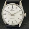 VINTAGE ENICAR STAR JEWELS HAND-WINDING SWISS MENS WHITE DIAL WATCH A702036-5 R208-a702036