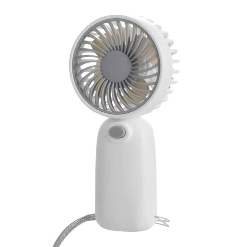 Rechargeable Pocket Fan Lightweight Portable Cooling Device For Office Camping Commuting With Silents Operations
