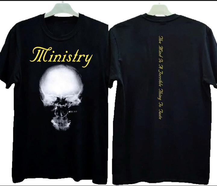 1989 Ministry Music T-Shirt Unisex For All Fans XXXXL