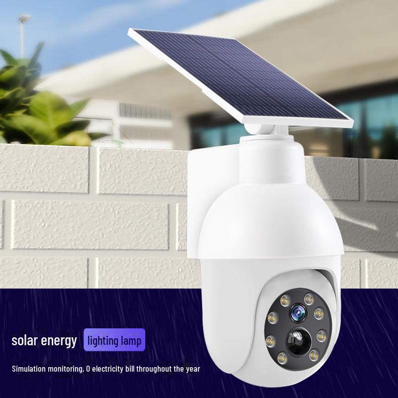 Intelligent Solar-Powered Motion Sensor Lights with Surveillance Camera Design