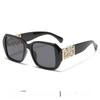 Elegant Tortoise Frame Square Sunglasses With Pc Shaded Lenses Uv400 For Parties And Travel