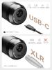 Maono USB Condenser Microphone XLR Desktop Microphone Plug Play Unidirectional with Arm Stand Noise Reduction Compatible with Recording Live Streaming