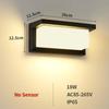 18W Porch Light LED Wall Light Outdoor Waterproof IP65 Energy Saving Light Indoor For Garden Corridor Balcony Decor Wall Lamp