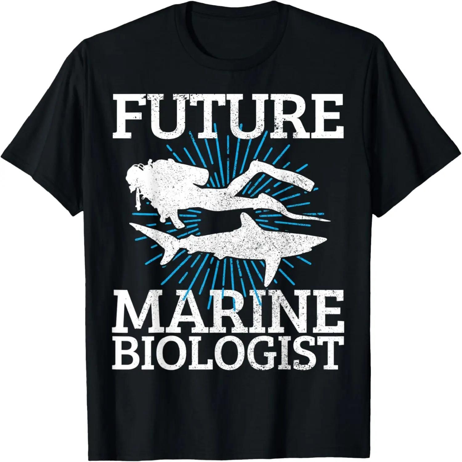 Future Marine Biologist - Shark Diver Biology Student Gift T-Shirt XXXXXL разноцветный
