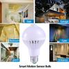 E27 LED Bevegelsessensor Lyspære 5W 7W 9W Led Lamper AC85-265V Lys Smart Sensor Lampe For Hjem Belysning Trapper Toalett Korridor