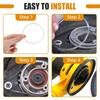 2Pcs Rubber Drive Belts Great Suit For Multiple Series Sanders Machine Cable Tool Sanding Machine Belts Replacement