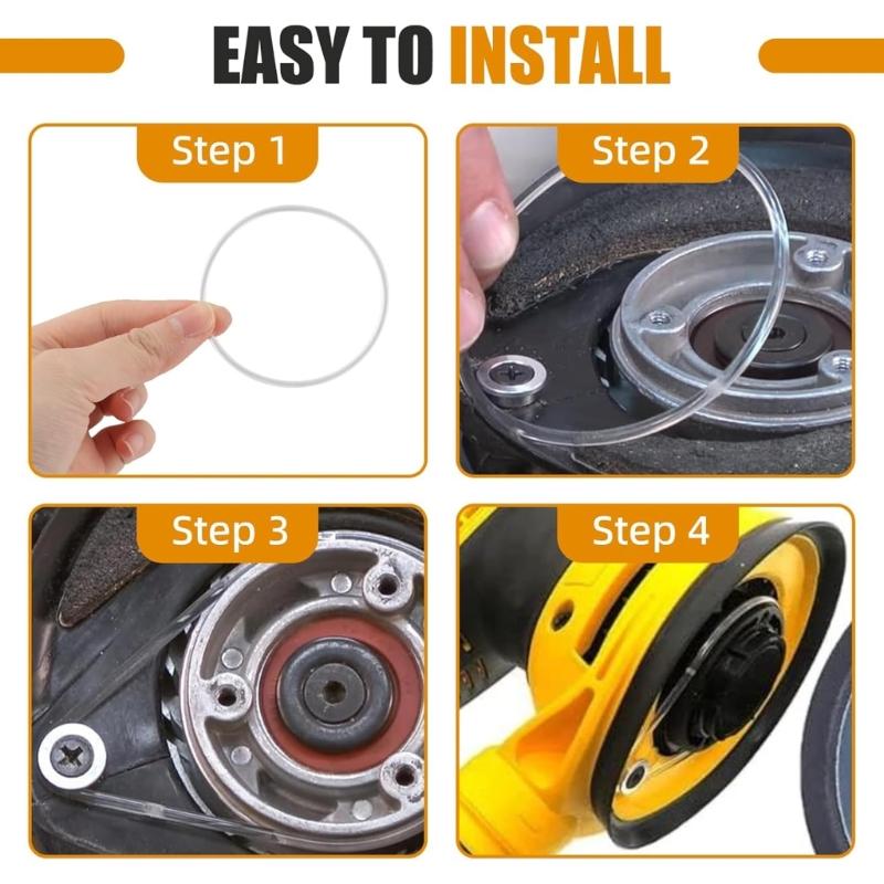 2Pcs Rubber Drive Belts Great Suit For Multiple Series Sanders Machine Cable Tool Sanding Machine Belts Replacement