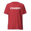 STRAWBERRY T-Shirt Haagen-Dazs Ice Cream Flavor 1970s Style Soft Tri-Blend Tee Unisex T-Shirt