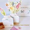 Detachable Base Bloomy Flowers Desk Calendar 2026 Desktop Calendar  for Table Desk Decor