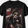 Ghostface T Shirt Scream Horror Graphic Tee Black Unisex Horror Fan Gift