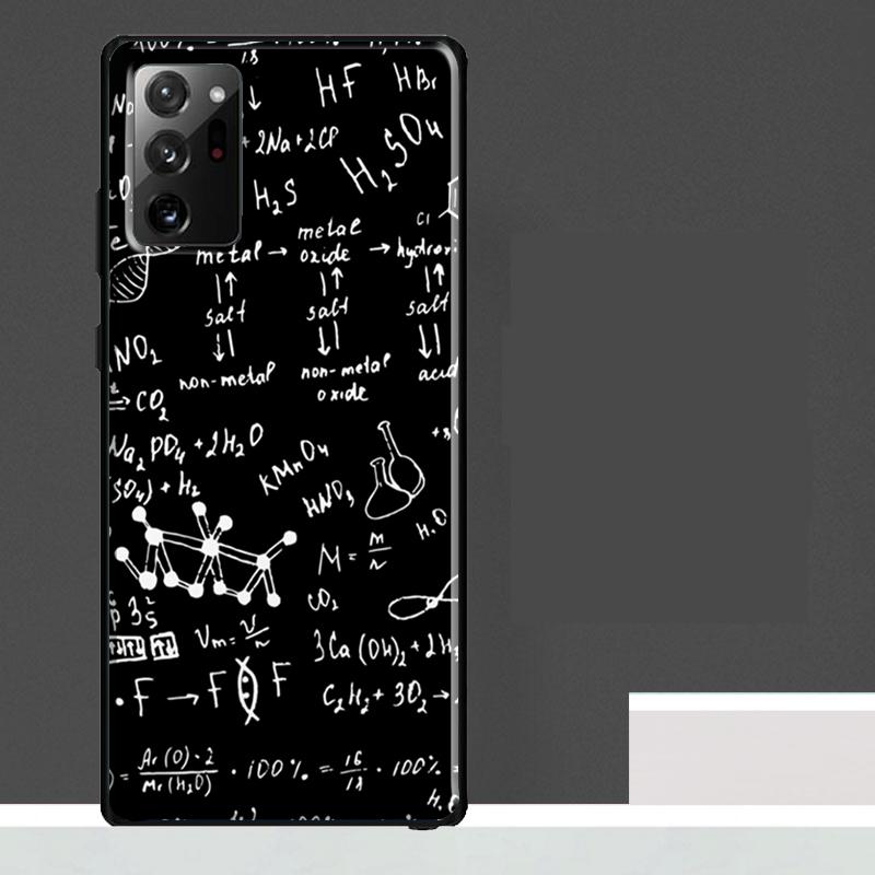 Physics Science Maths Formula Case For Samsung Galaxy S24 Ultra S23 S22 S21 S25 Ultra S9 S10 S20 Plus S25 FE Phone Cover