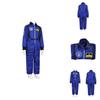 Astronaut Halloween Costume For Kids Polyester Space Suit For Cosplay And Parties