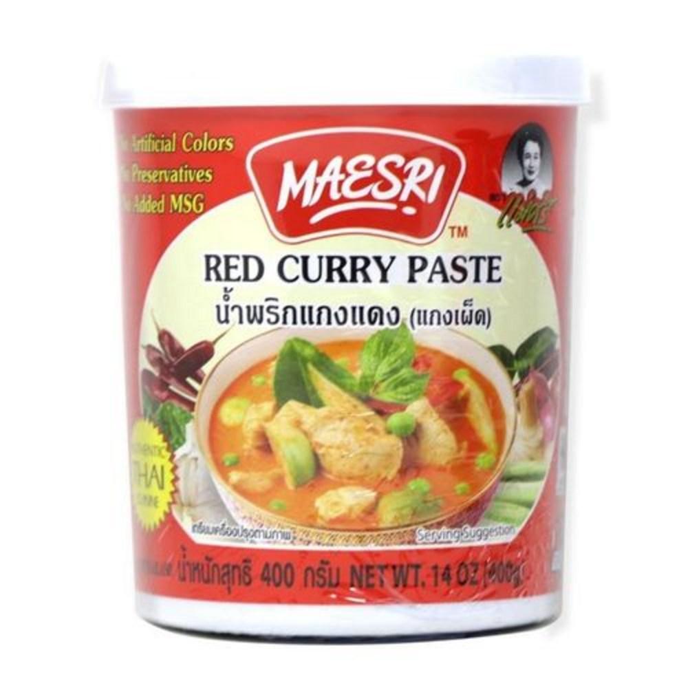 Maesri Curry Paste Unze Maesri Rote Curry Paste 14oz Rot 14 Thai Rotes Curry 14oz 1 Packung