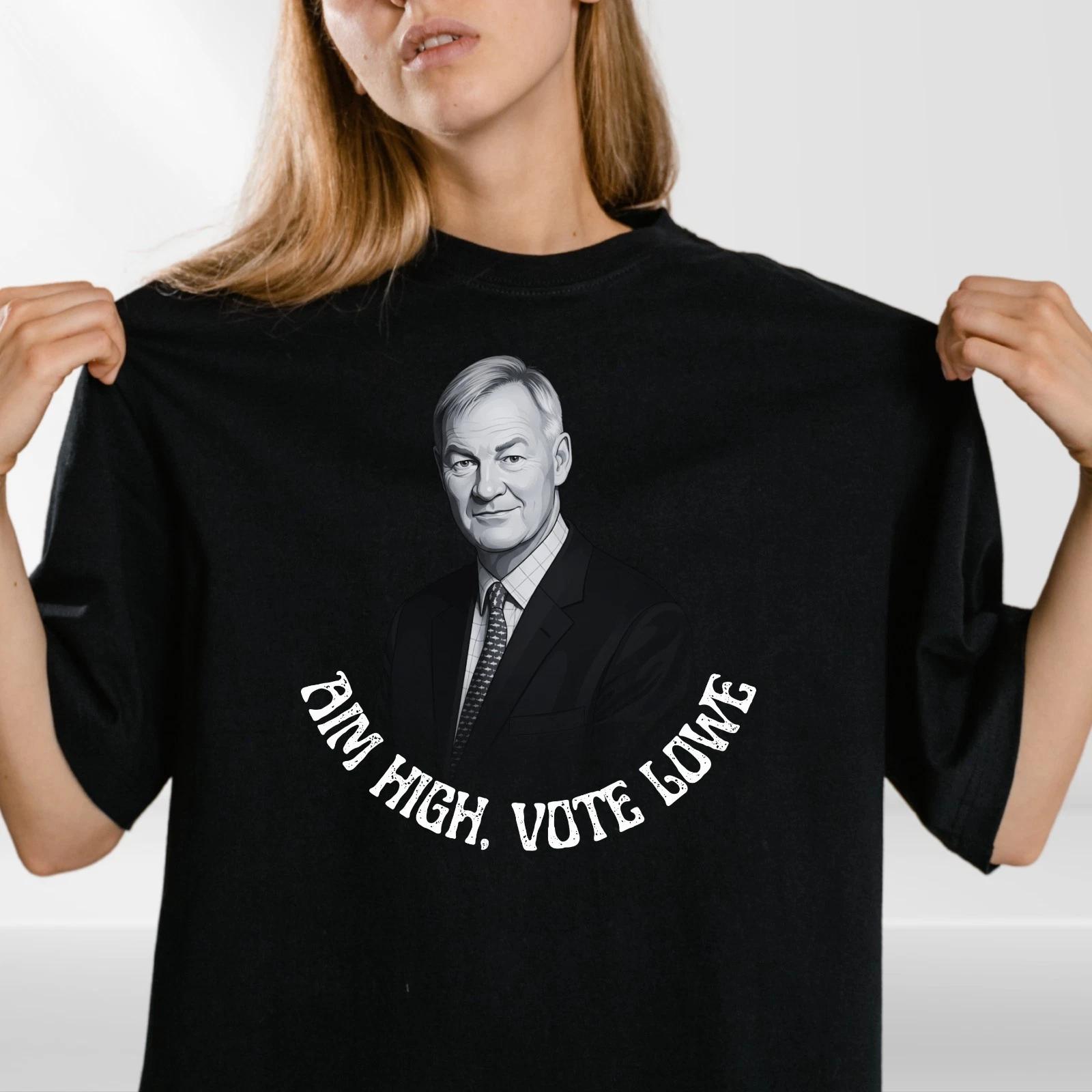 

Rupert Lowe Tshirt | Aim High Vote Lowe Politics Shirt | Restore Britain Tee Top XXXXL